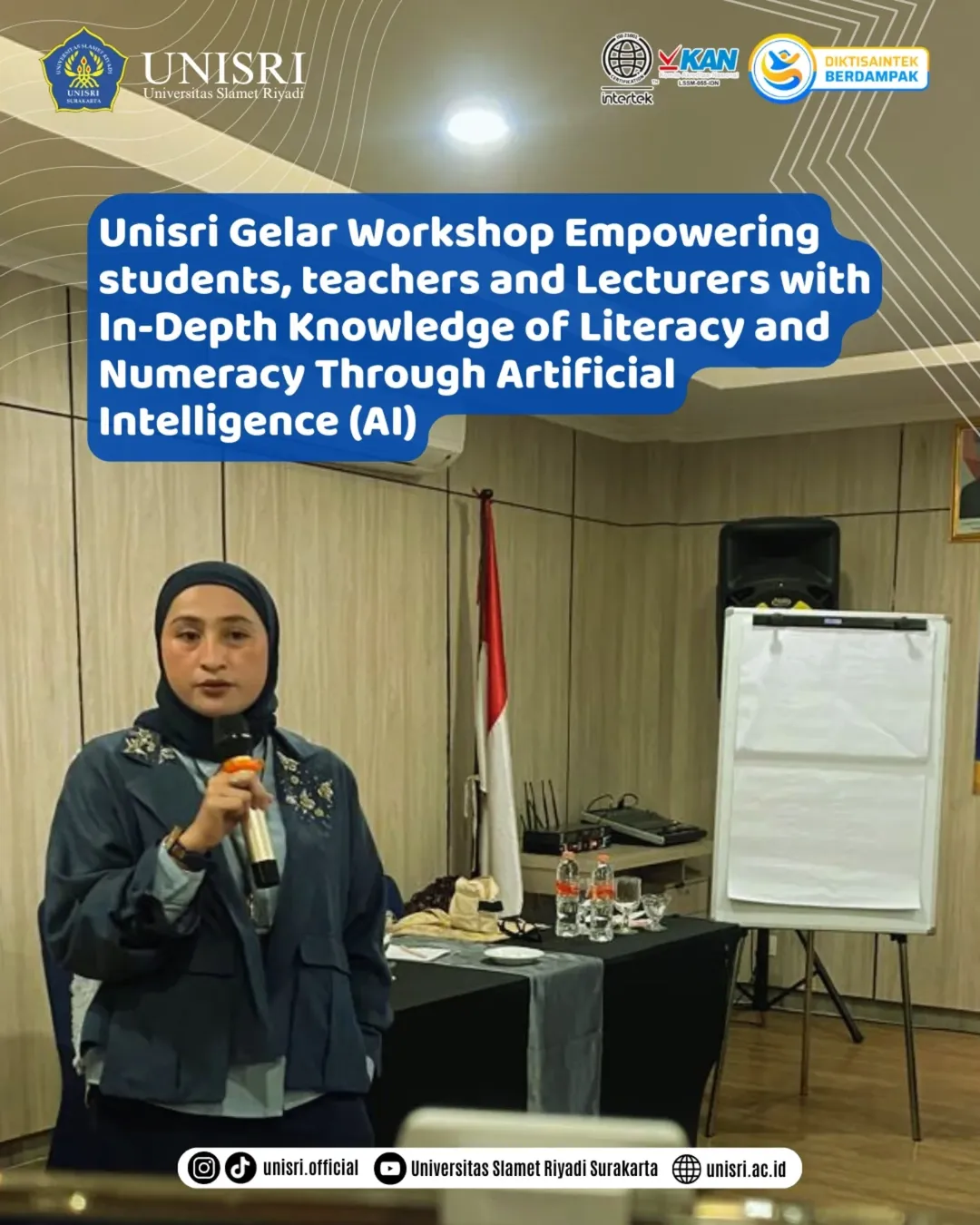 Workshop “Empowering students, teachers and Lecturers with In-Depth Knowledge of Literacy and Numeracy Through Artificial Intelligence (AI)”
